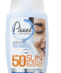 ضد آفتاب بی رنگ پیکسل مناسب برای پوست چرب و مختلط و آکنه ای