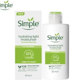 کرم مرطوب‌کننده و آبرسان سیمپل مدل لایت