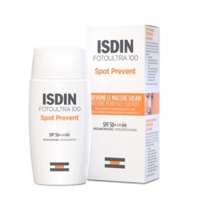 ضد آفتاب ضد لک ایزدین مدل SPOT PREVENT حاوی SPF50 حجم 50 میل
